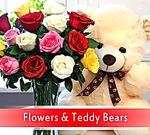 Flowers & Teddy Bears