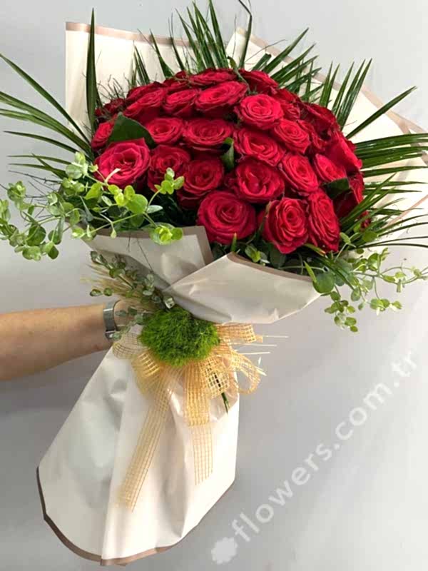 Authentic Love 21 Red Rose Bouquet