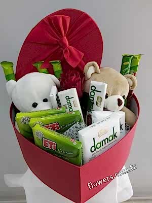 Lovely Heart Shaped Gift Box
