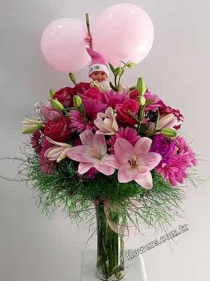 Sweet Baby Girl Arrangement