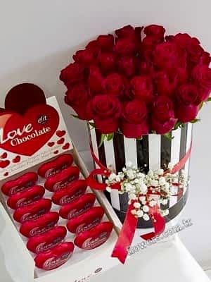 Forever 21 Rose & Heart-shaped Chocolates