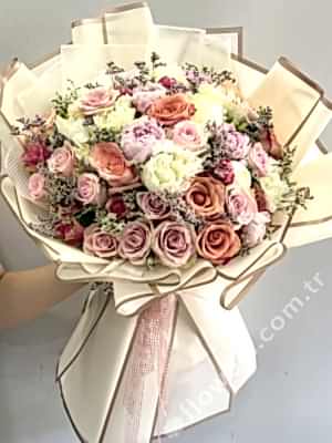 Luxury Peony & Rose Bouquet